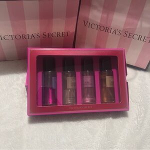 New Victoria's Secret 4 pieces mist gift set travel size 2.5
